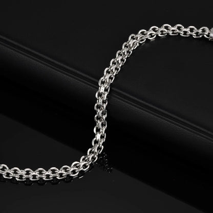 18K Venice Bracelet Stainless Steel Sleek Link Jewelry | DAILY DRIPZ