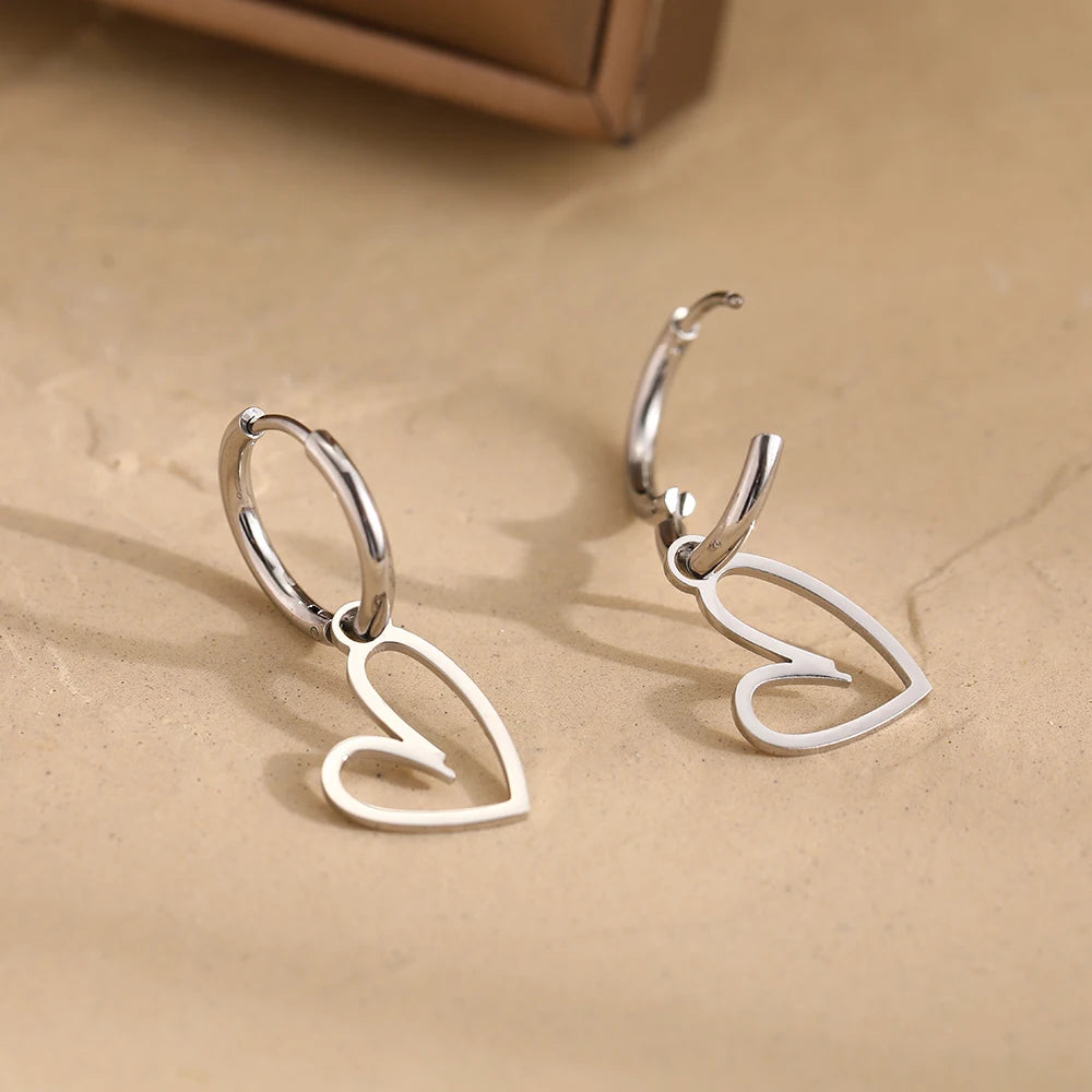Double Heart Earrings