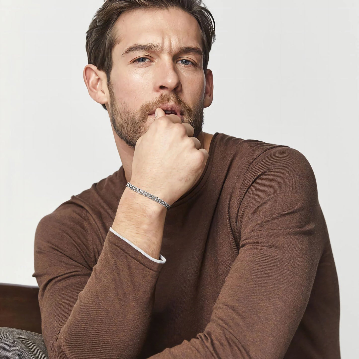 18K Venice Bracelet Stainless Steel Sleek Link Jewelry | DAILY DRIPZ