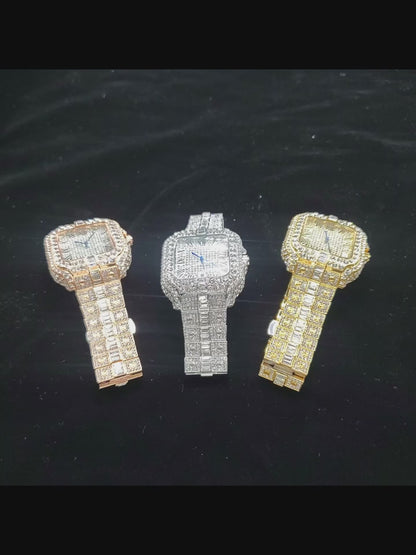 18K Ibiza Watch – Luxury Stainless Steel Timepiece | DAILY DRIPZ